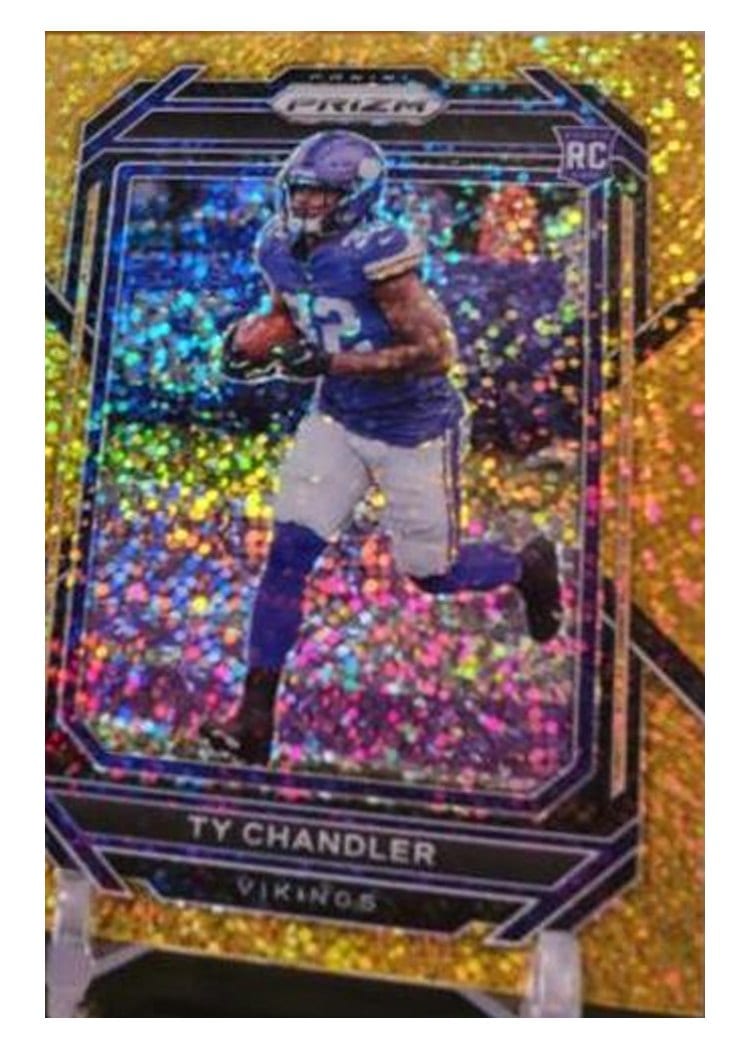 2022 Panini Prizm Base Set Ty Chandler #348 card