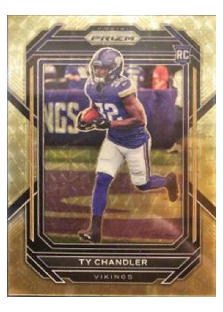 2022 Panini Prizm Base Set Ty Chandler #348 card
