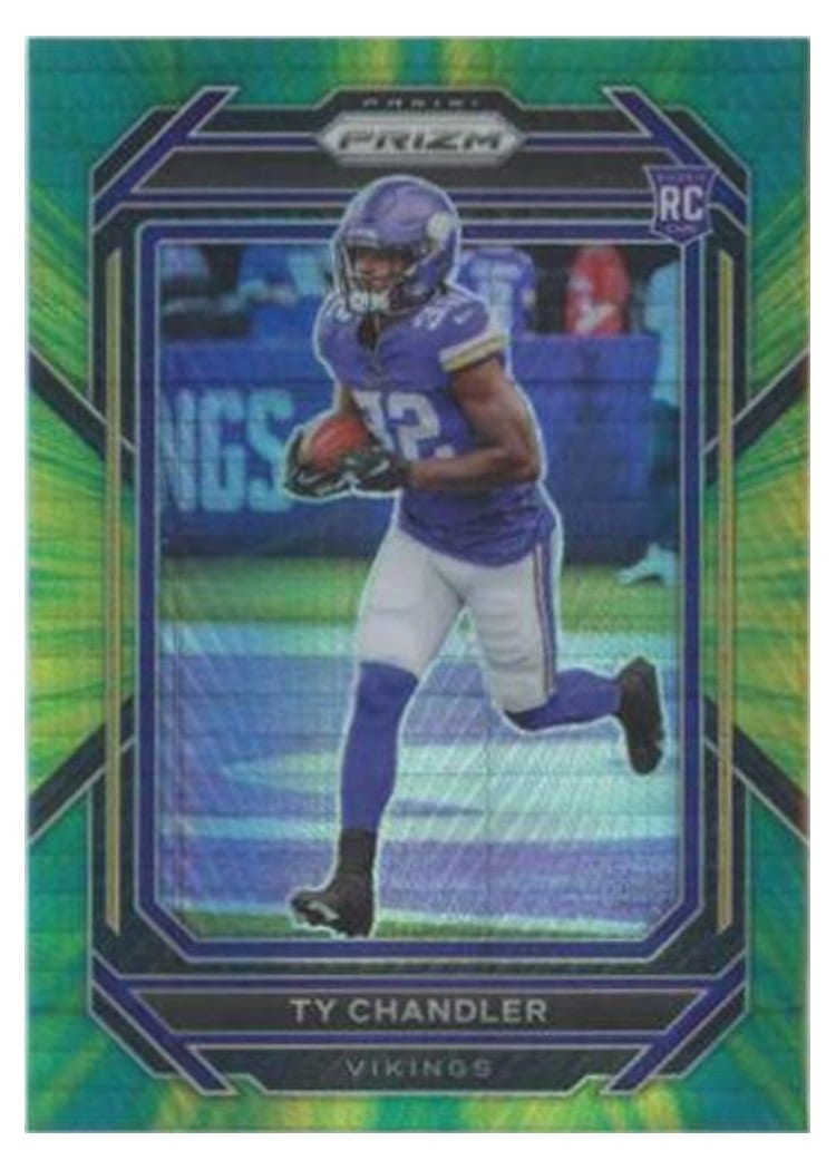 2022 Panini Prizm Base Set Ty Chandler #348 card