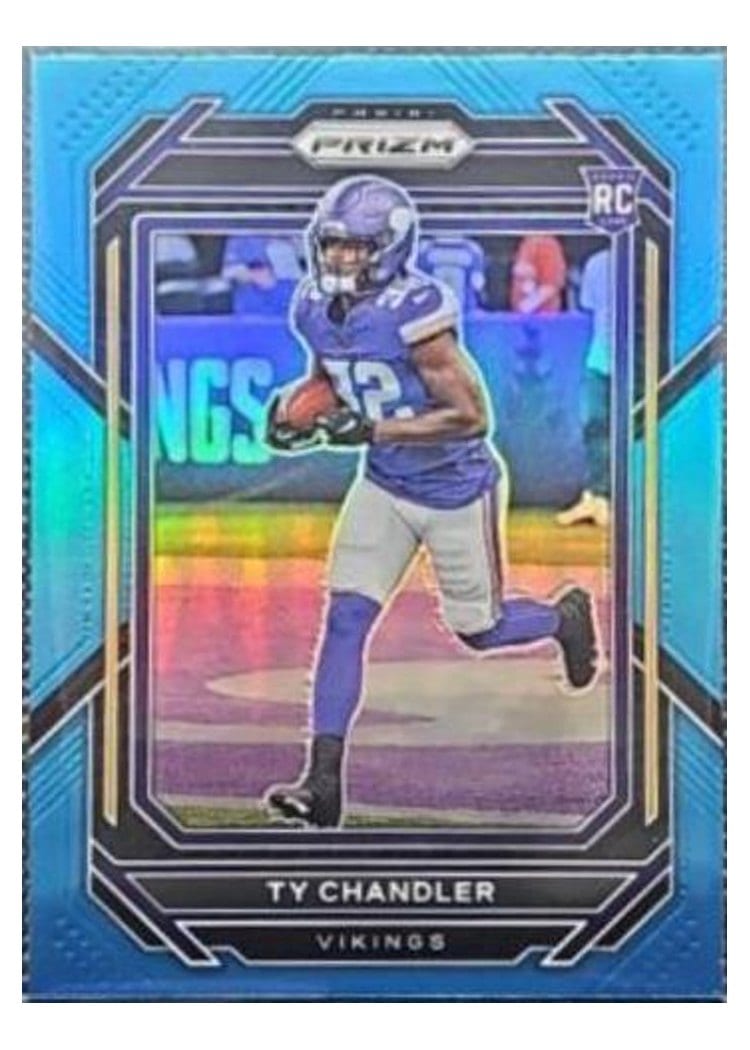 2022 Panini Prizm Base Set Ty Chandler #348 card