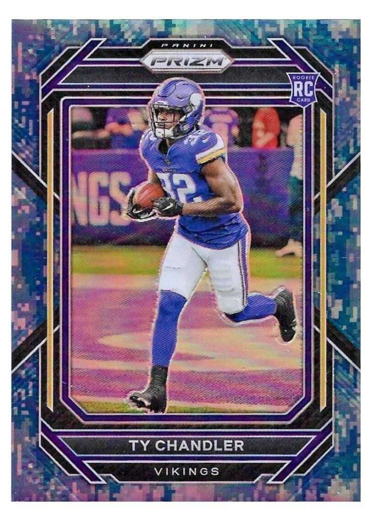 2022 Panini Prizm Base Set Ty Chandler #348 card