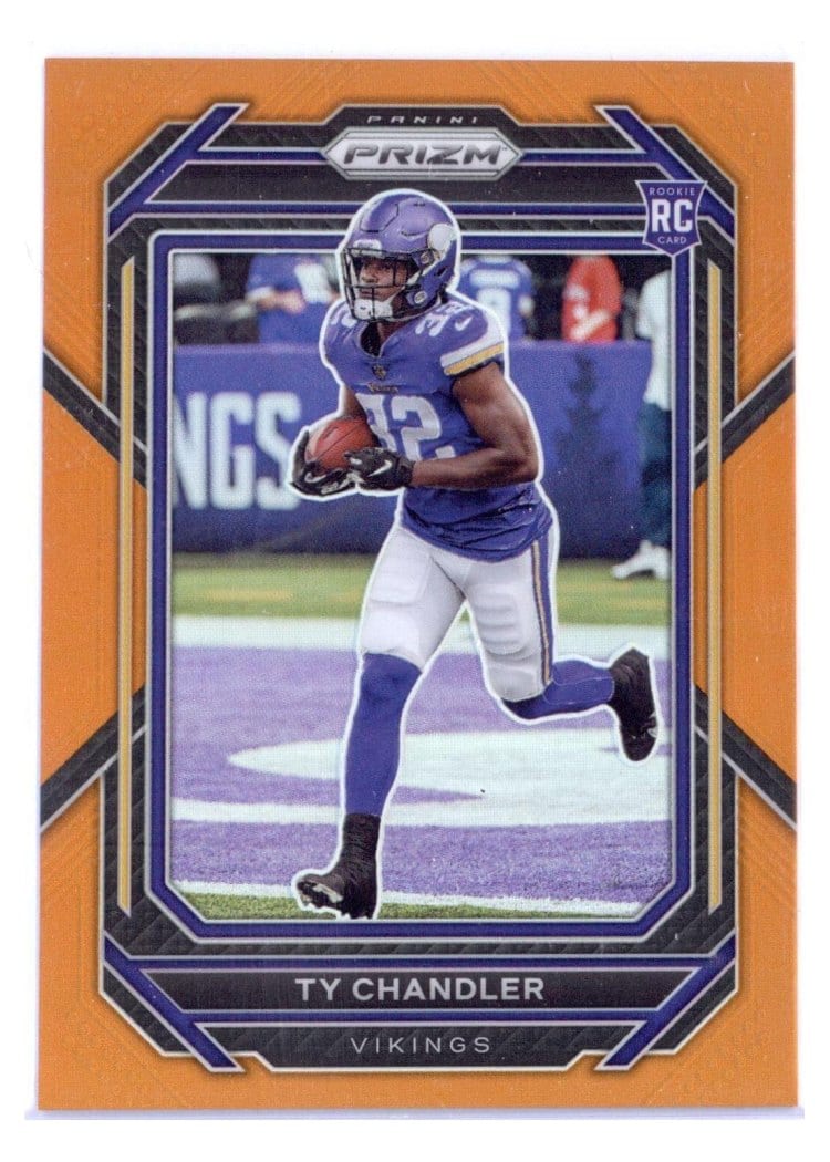 2022 Panini Prizm Base Set Ty Chandler #348 card