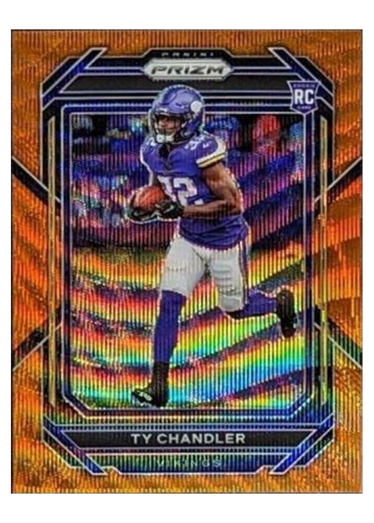 2022 Panini Prizm Base Set Ty Chandler #348 card