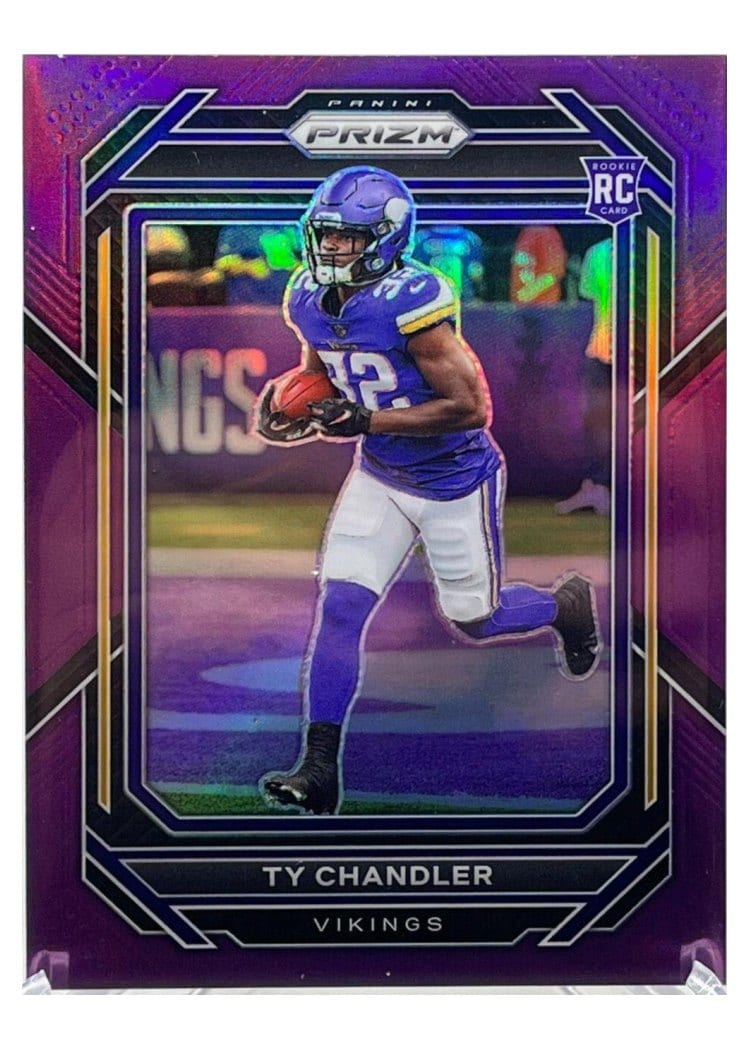 2022 Panini Prizm Base Set Ty Chandler #348 card