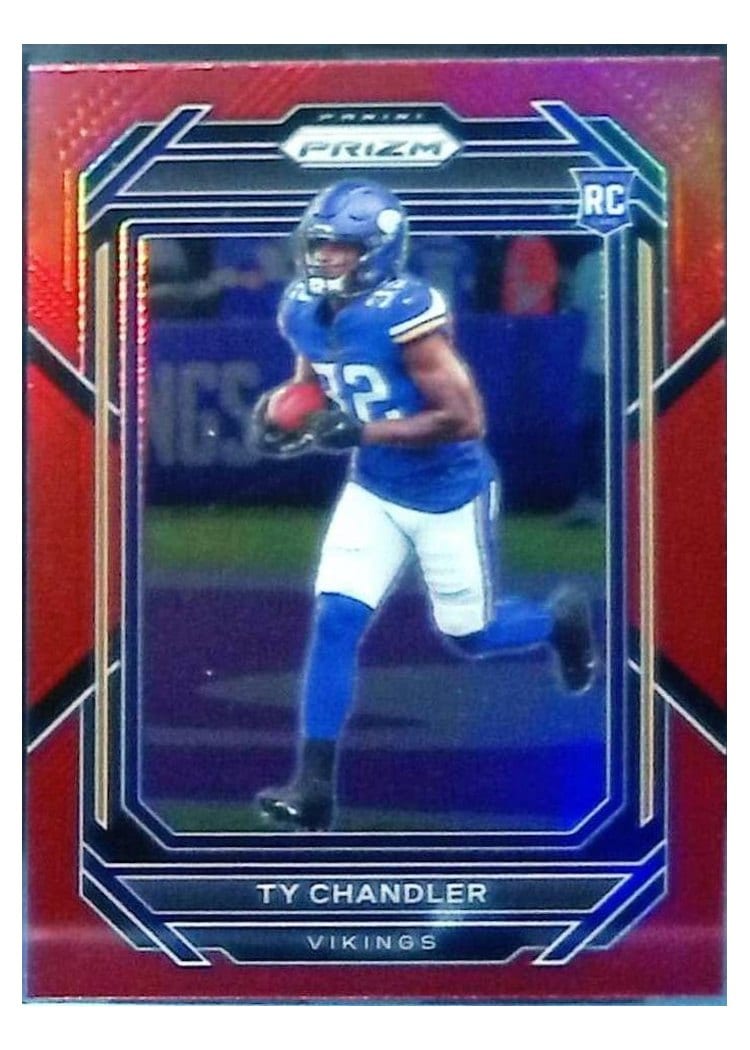 2022 Panini Prizm Base Set Ty Chandler #348 card