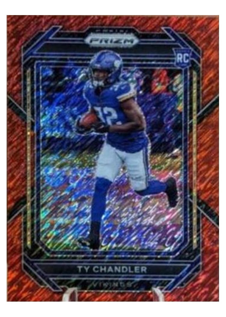 2022 Panini Prizm Base Set Ty Chandler #348 card
