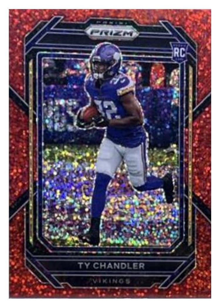 2022 Panini Prizm Base Set Ty Chandler #348 card