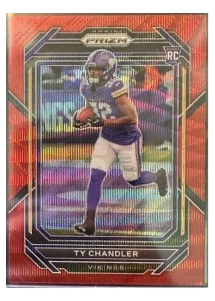 2022 Panini Prizm Base Set Ty Chandler #348 card