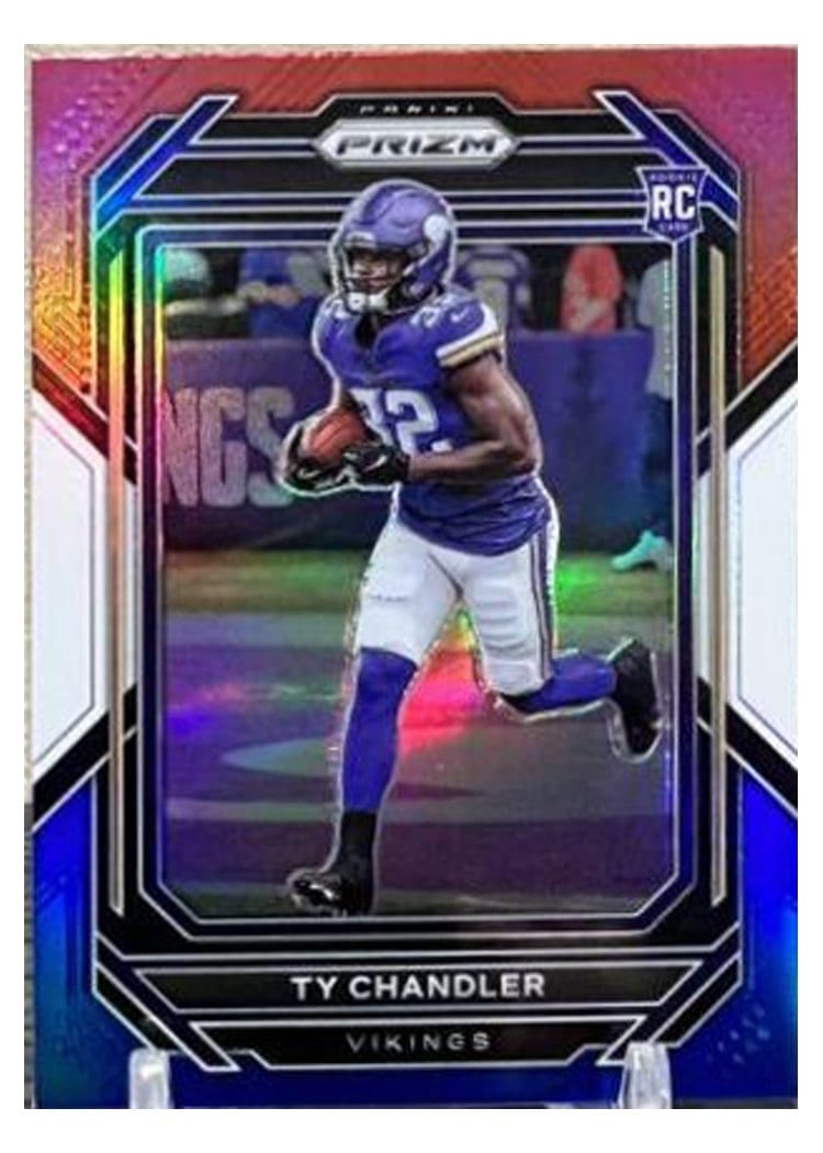 2022 Panini Prizm Base Set Ty Chandler #348 card