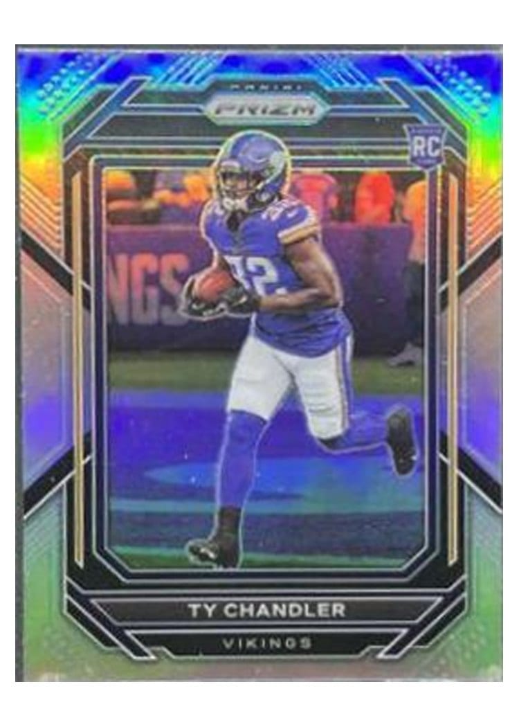 2022 Panini Prizm Base Set Ty Chandler #348 card