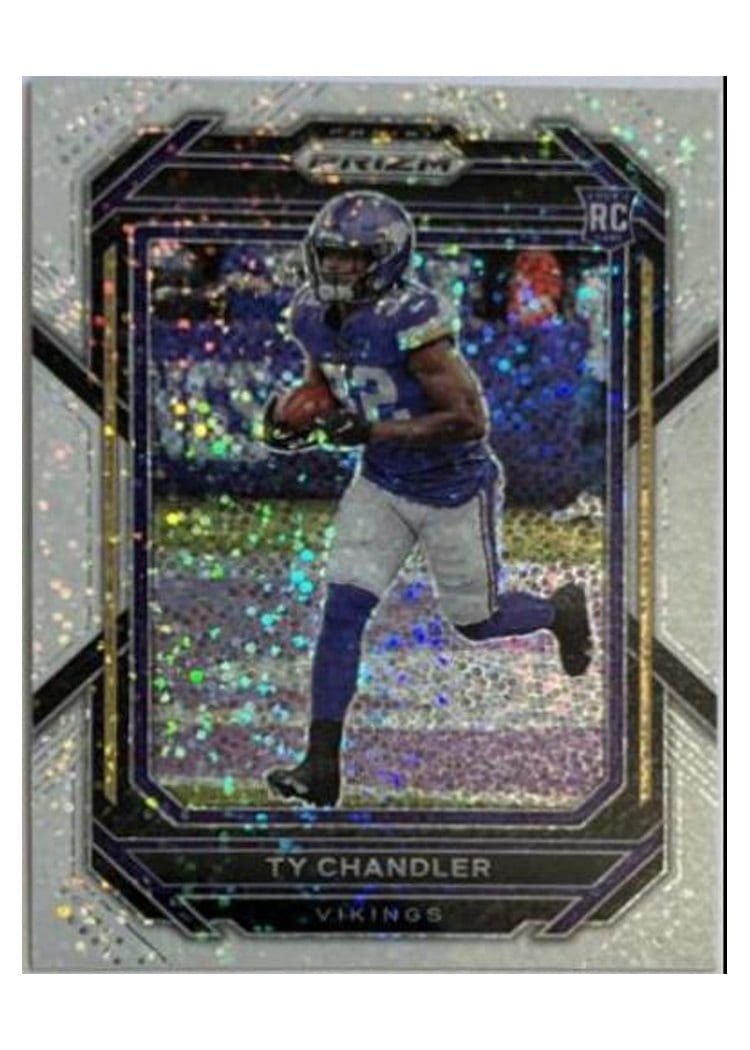 2022 Panini Prizm Base Set Ty Chandler #348 card
