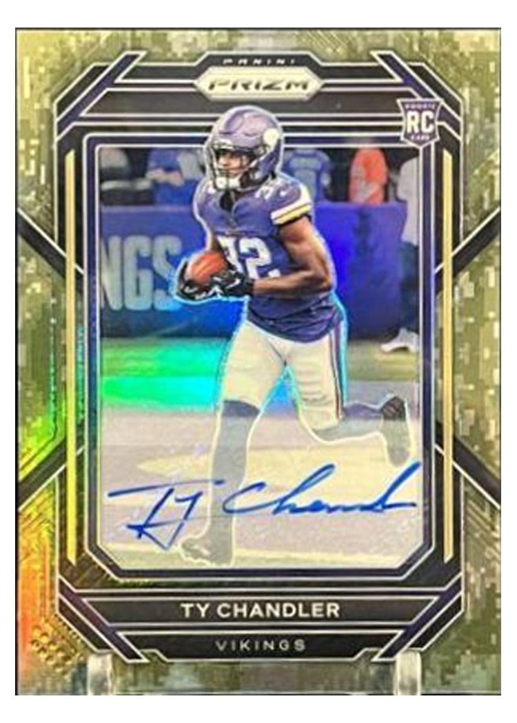 2022 Panini Prizm Base Set Ty Chandler #348 card