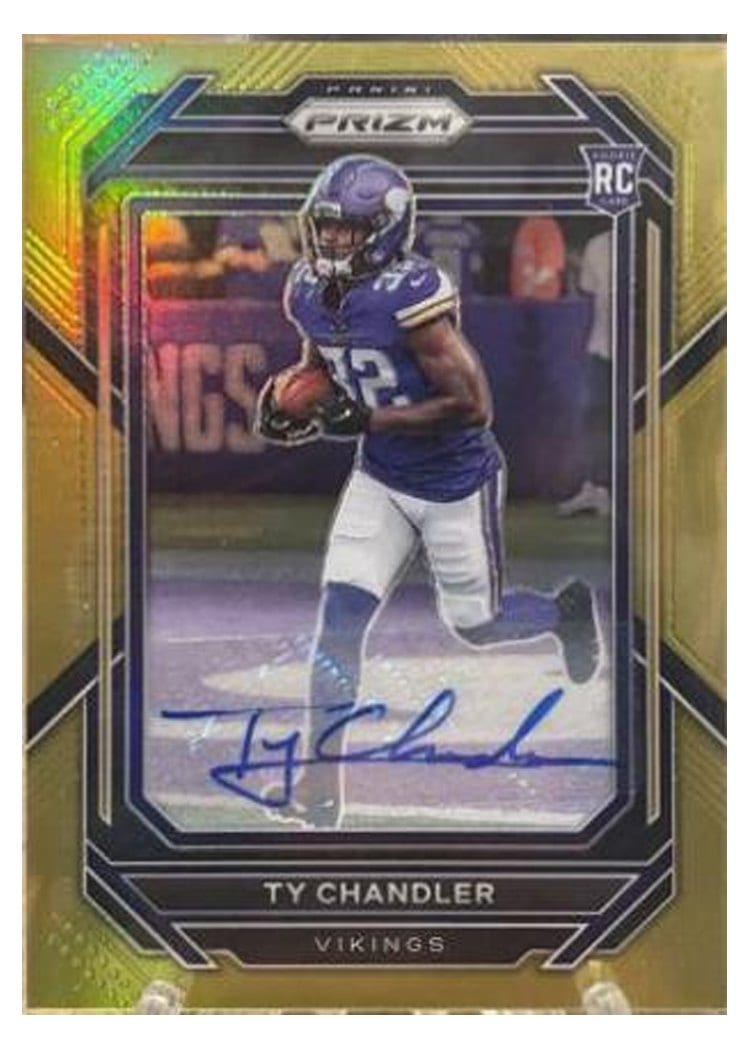 2022 Panini Prizm Base Set Ty Chandler #348 card