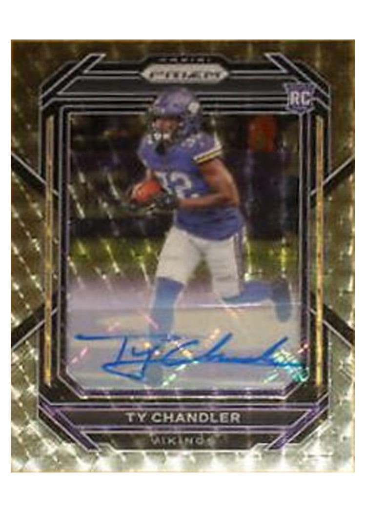 2022 Panini Prizm Base Set Ty Chandler #348 card