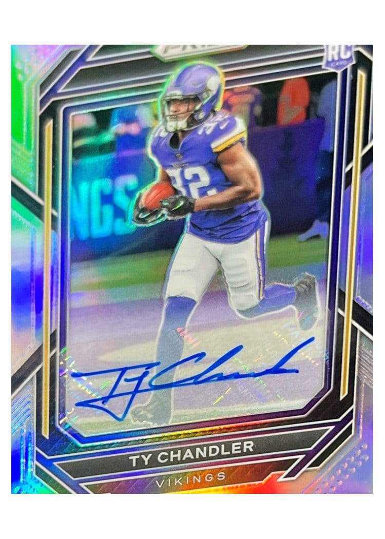2022 Panini Prizm Base Set Ty Chandler #348 card