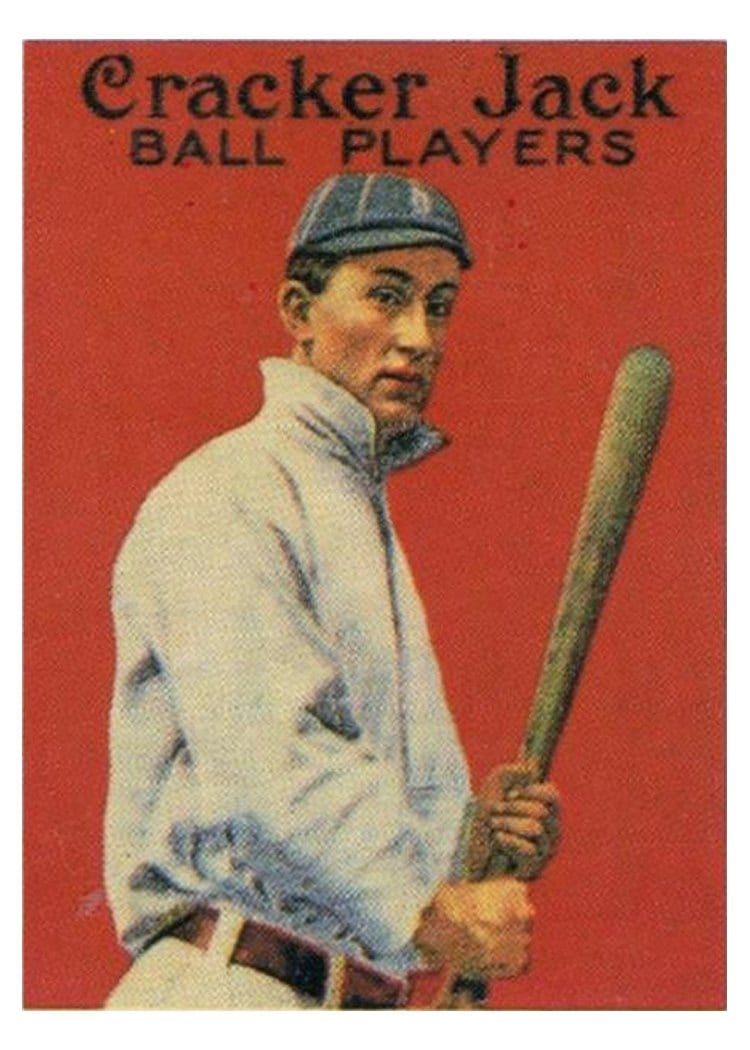 1914 Cracker Jack Ty Cobb #30 card