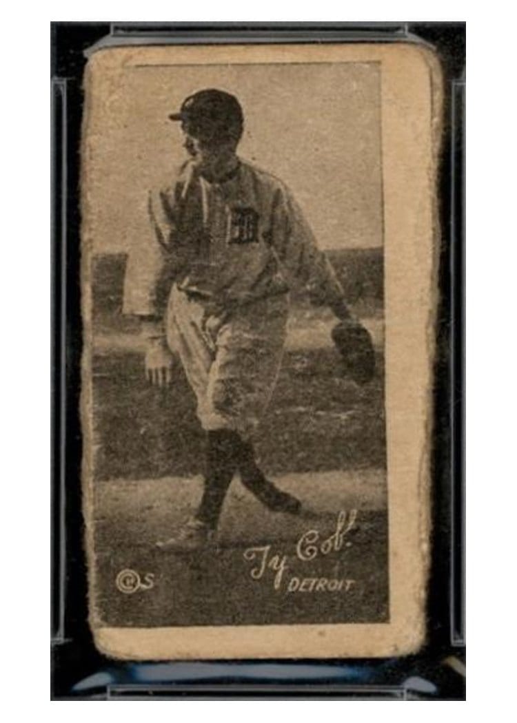 1923 W572 Ty Cobb card