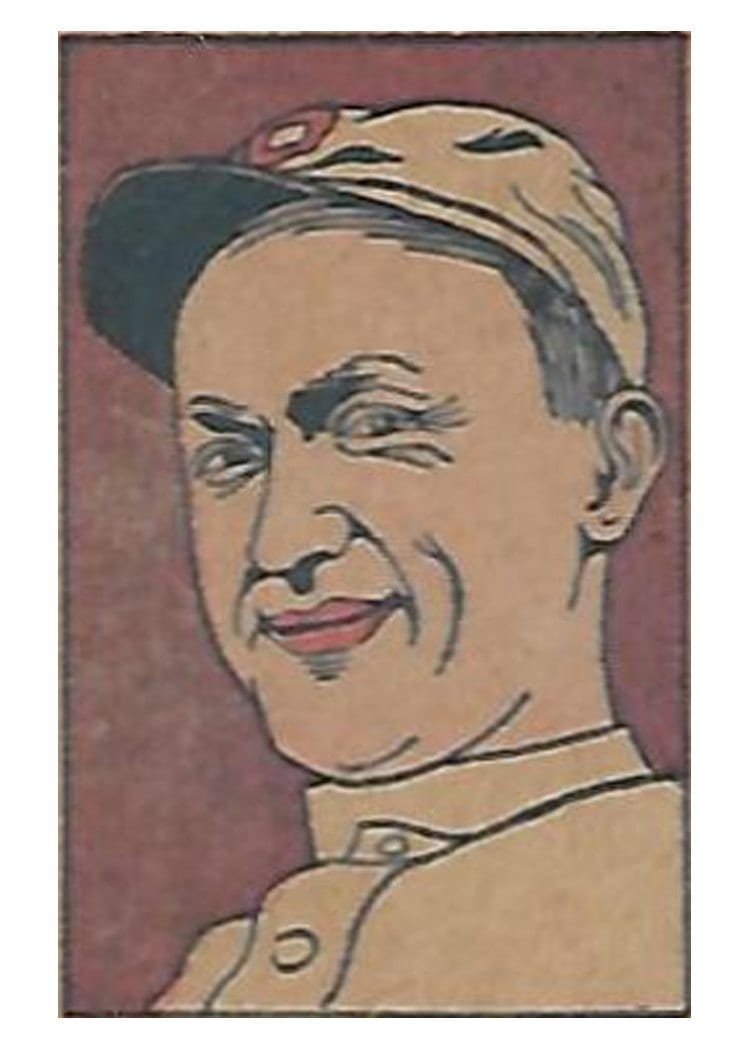 1926 W512 Hand Cut Ty' Cobb #3 card