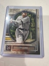 2025 Topps Museum Collection Base Set Ty Cobb #55 card