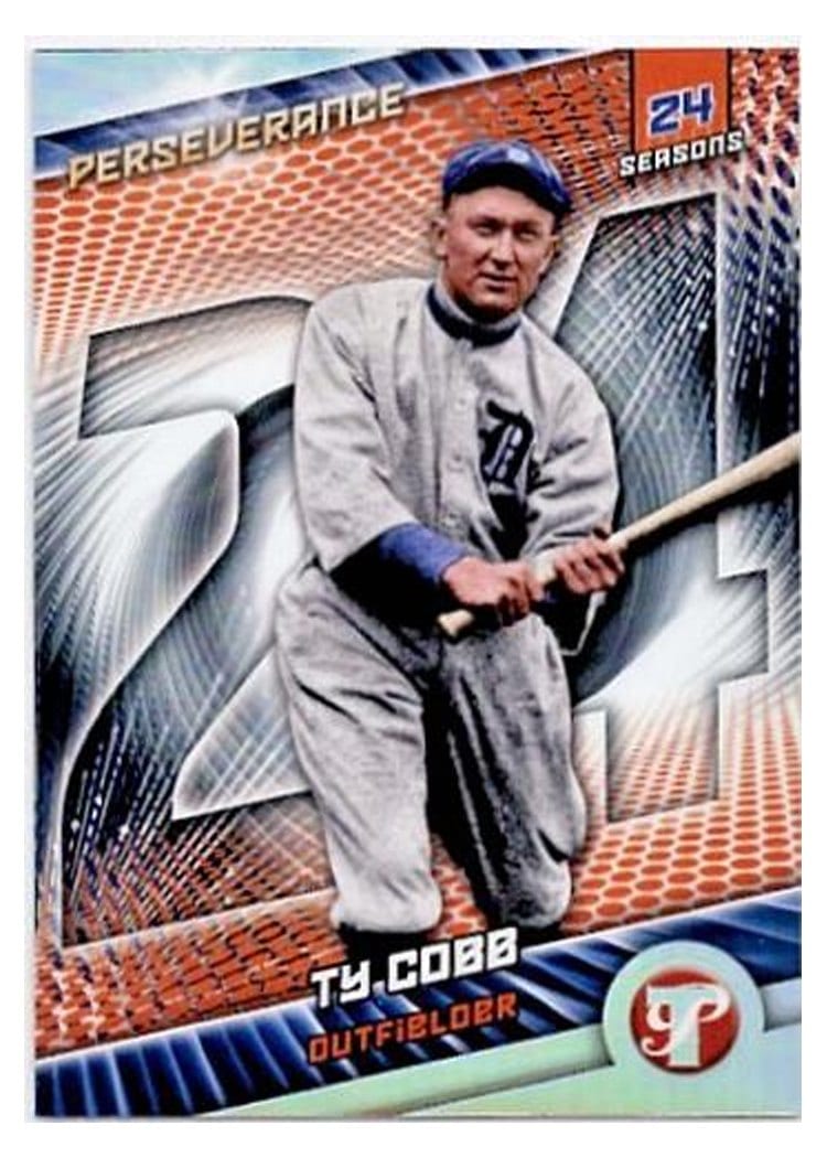 2025 Topps Pristine Perseverance Ty Cobb #P-5 card
