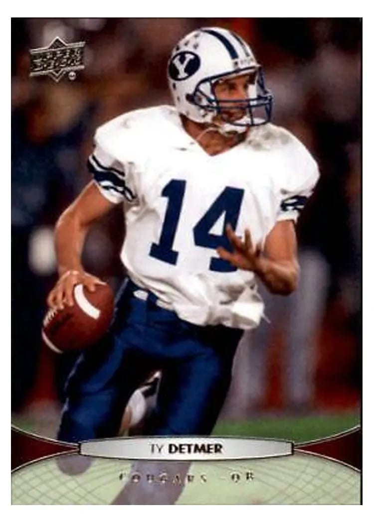 2012 Upper Deck Ty Detmer #48 card