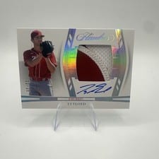 2024 Panini Flawless Draft Patch Autographs (Horizontal) Ty Floyd #DPH-TF card