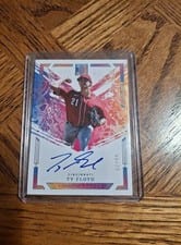 2024 Panini Impeccable Extravagance Autographs Ty Floyd #EA-TF card