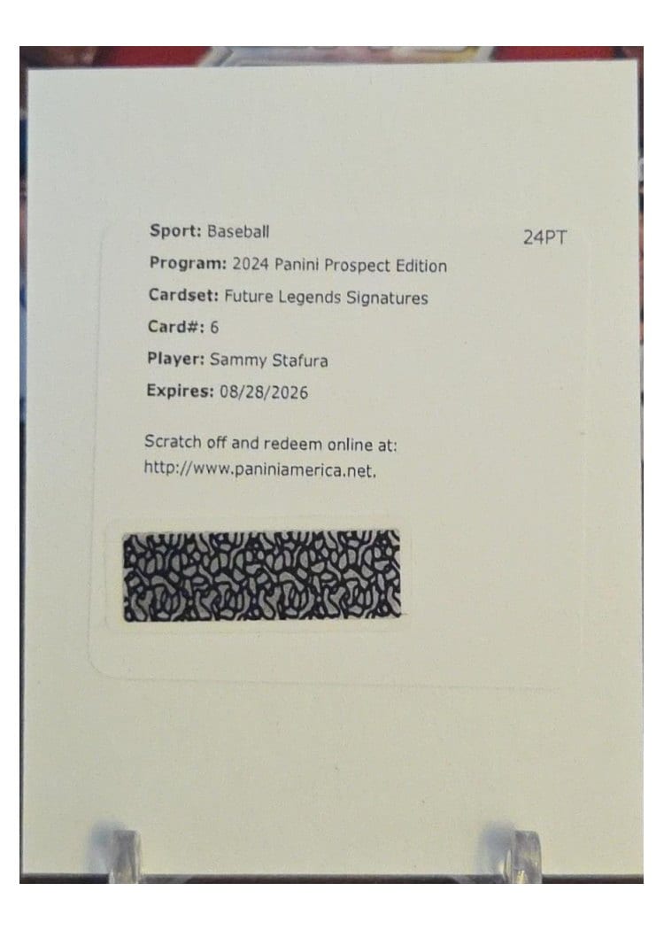 2024 Panini Prospect Edition College Ties Dual Autographs Ty Floyd/Grant Taylor #3 card