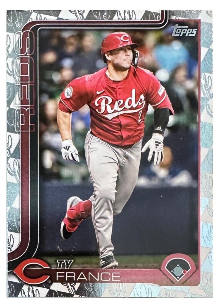 2025 Topps Base Set Ty France #227 card
