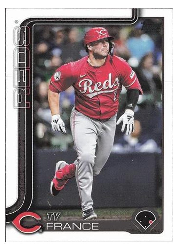 2025 Topps Base Set Ty France #227 card