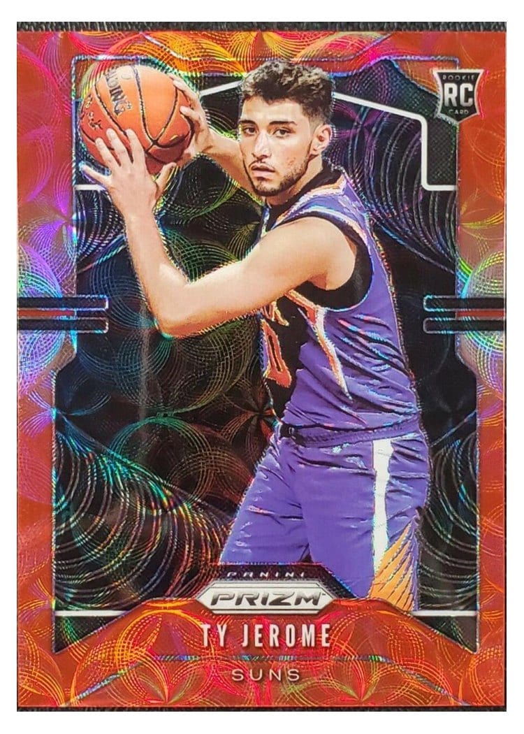 2019-20 Panini Prizm Base Set Ty Jerome Red Choice Prizm #268 card