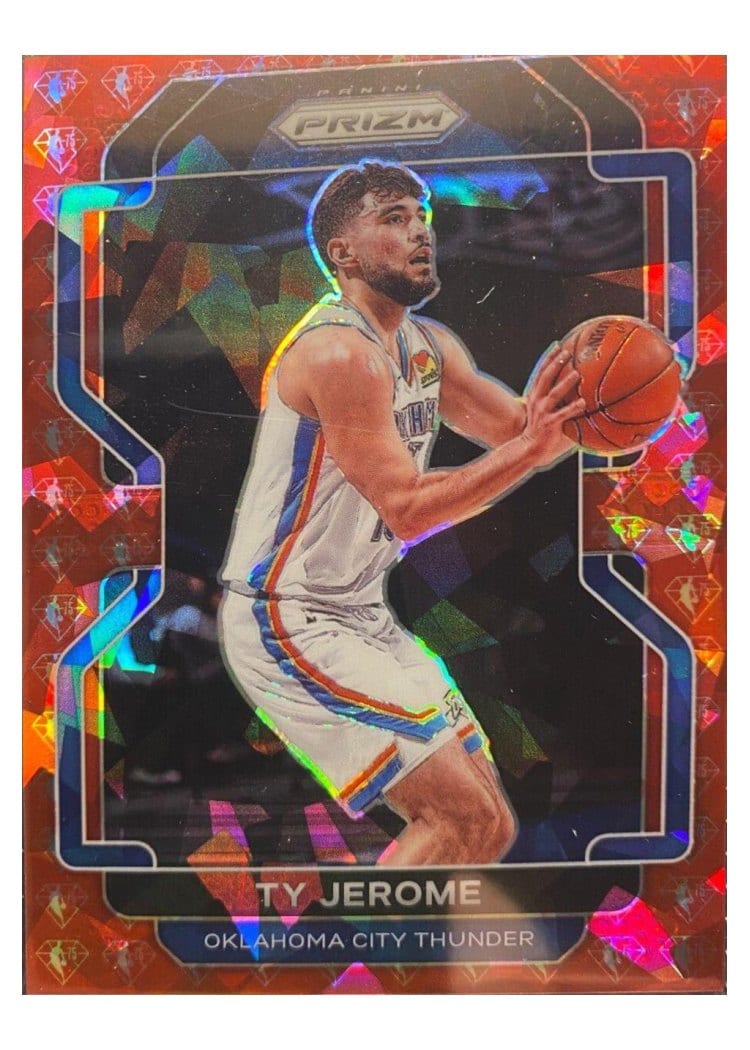 2021-22 Panini Prizm Base Set Ty Jerome #214 card