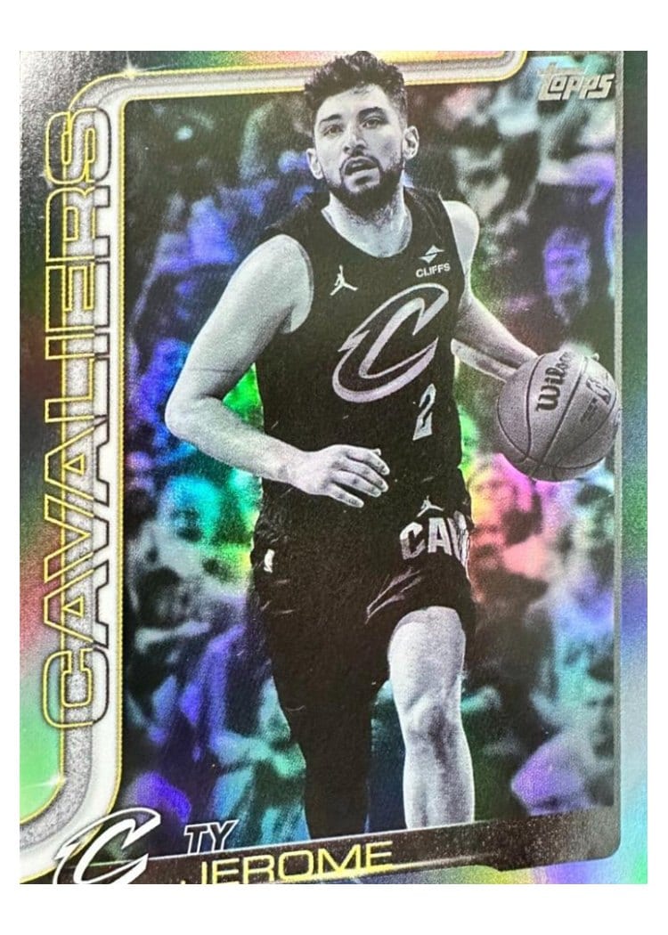 2025-26 Topps Base Set Ty Jerome Blackout #83 card