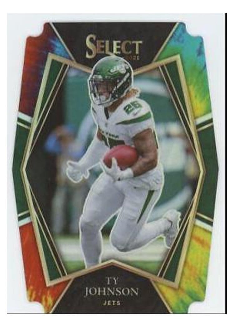 2021 Panini Select Base Set Ty Johnson #127 card