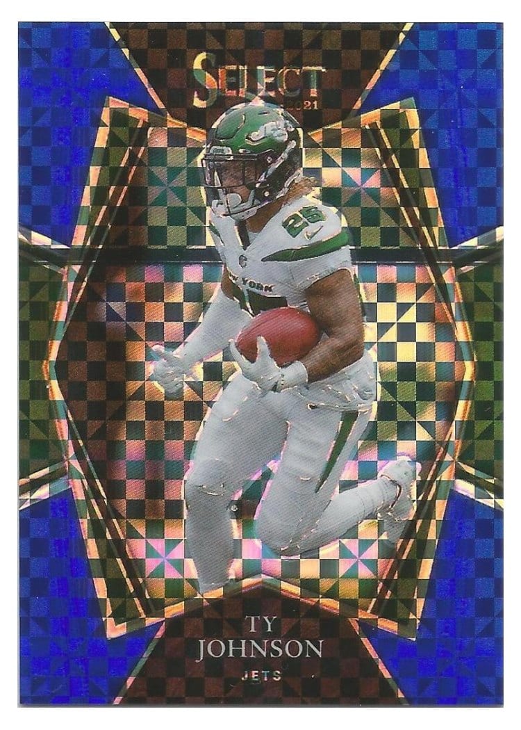 2021 Panini Select Base Set Ty Johnson #127 card