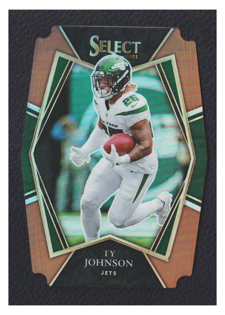 2021 Panini Select Base Set Ty Johnson #127 card