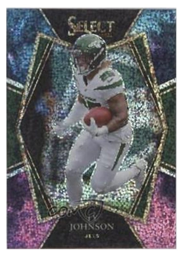 2021 Panini Select Base Set Ty Johnson #127 card