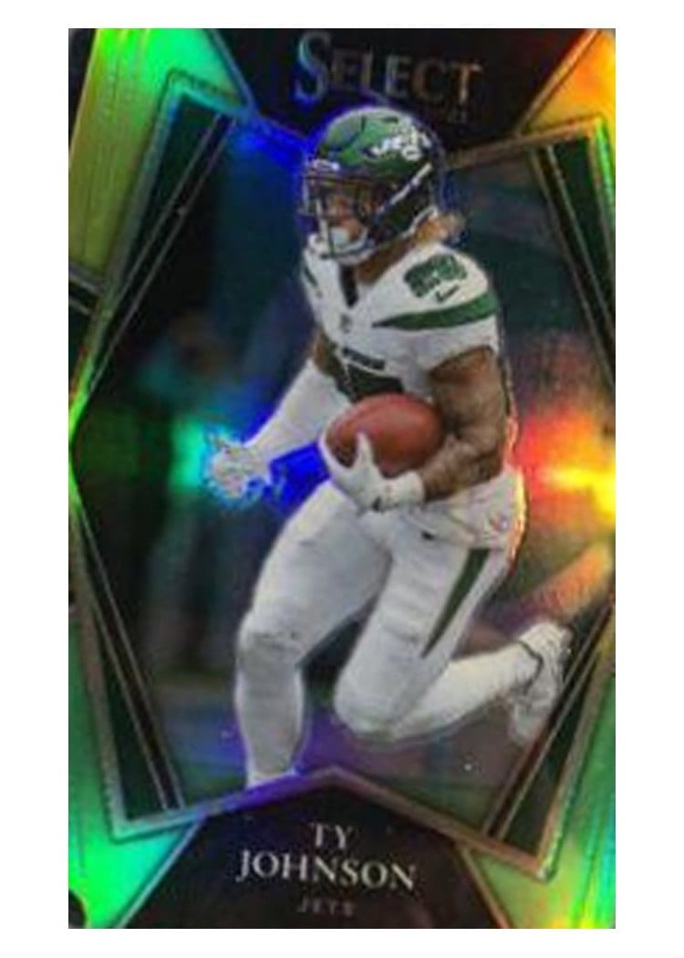 2021 Panini Select Base Set Ty Johnson #127 card