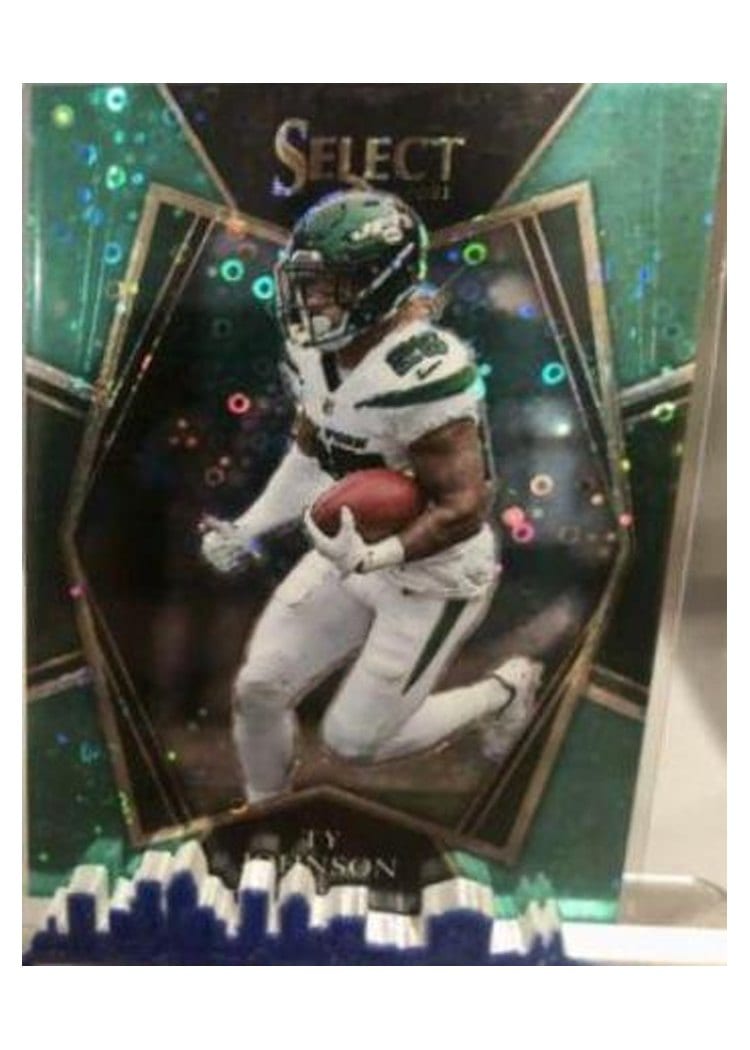 2021 Panini Select Base Set Ty Johnson #127 card
