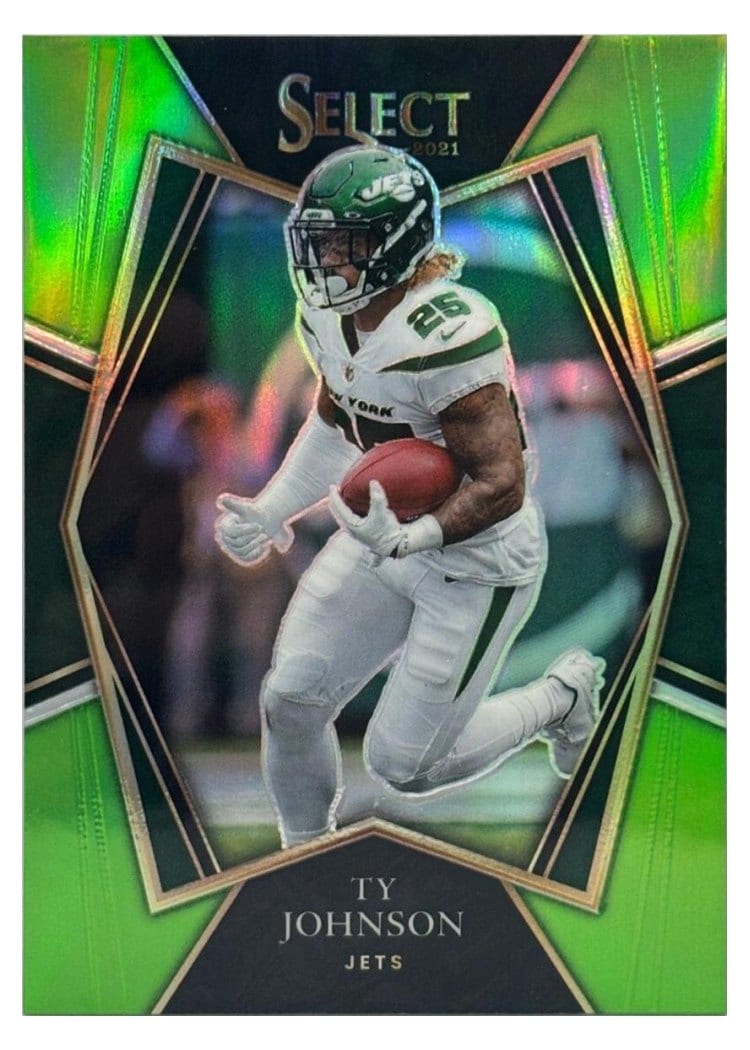 2021 Panini Select Base Set Ty Johnson #127 card