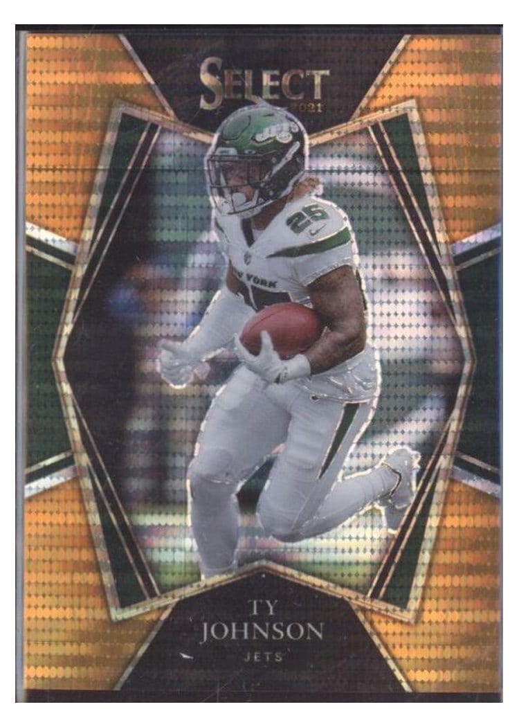 2021 Panini Select Base Set Ty Johnson #127 card