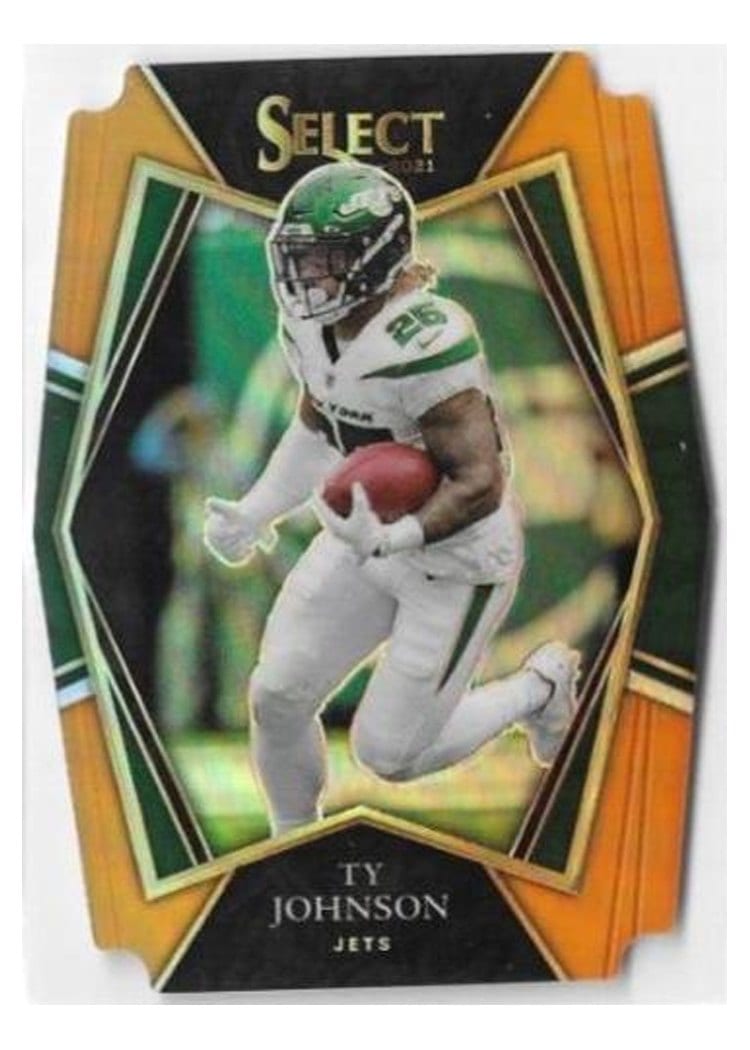 2021 Panini Select Base Set Ty Johnson #127 card