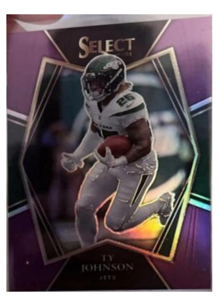 2021 Panini Select Base Set Ty Johnson #127 card