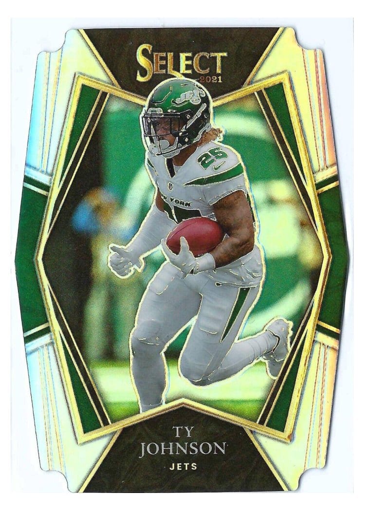 2021 Panini Select Base Set Ty Johnson #127 card