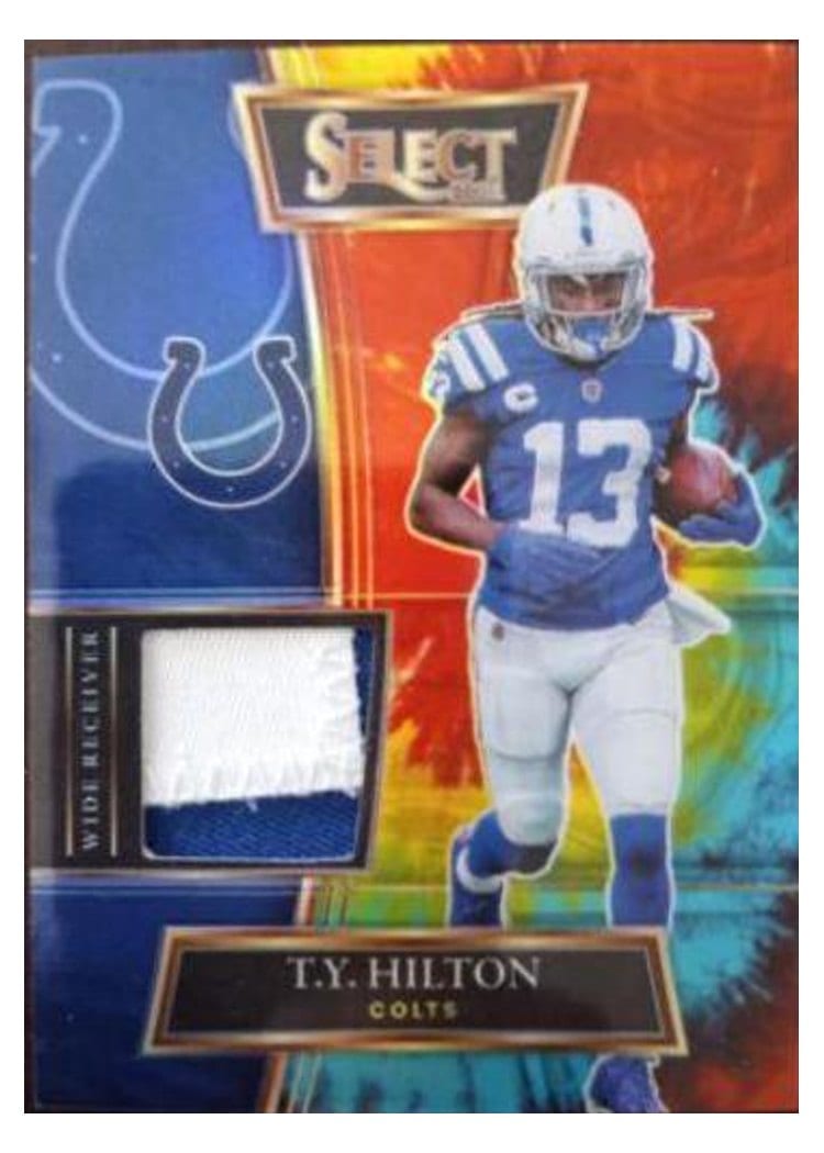 2021 Panini Select Base Set Ty Johnson #127 card