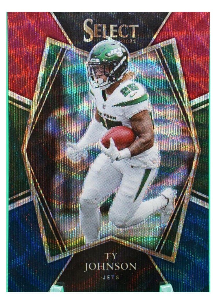 2021 Panini Select Base Set Ty Johnson #127 card