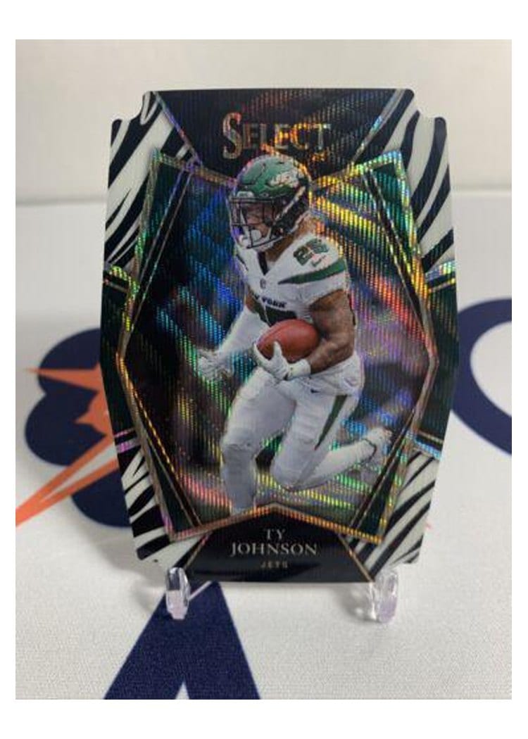 2021 Panini Select Base Set Ty Johnson #127 card