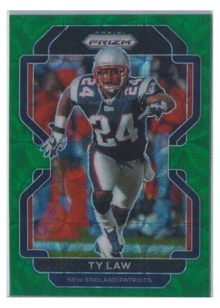 2021 Panini Prizm Base Set Ty Law #103 card