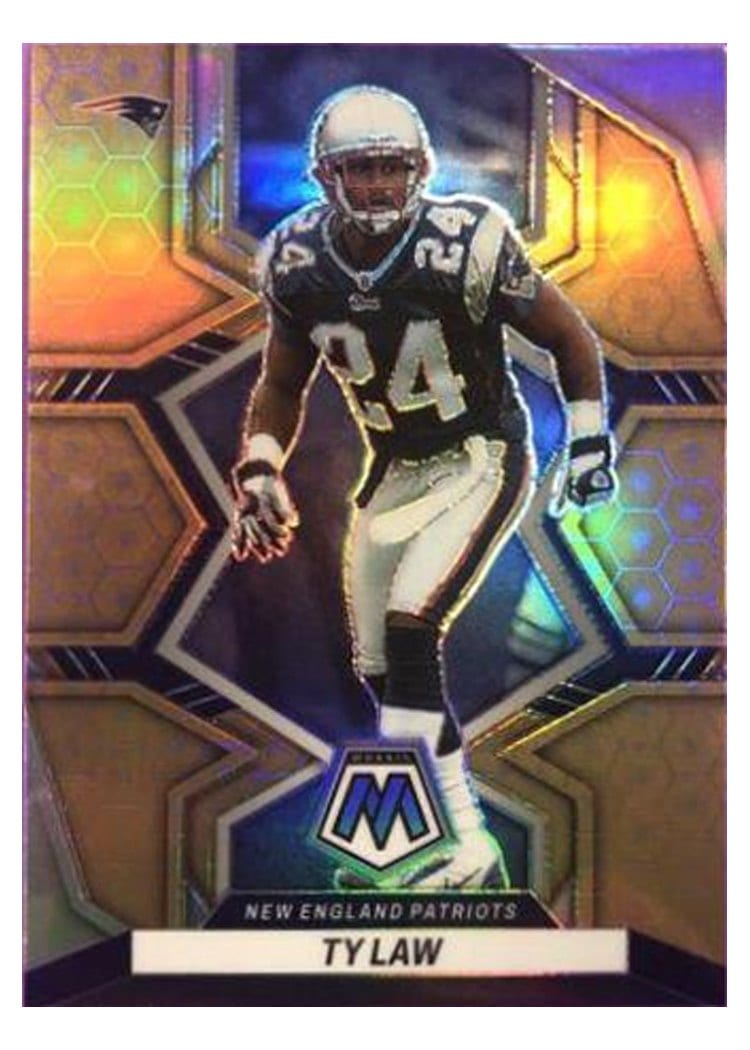 2022 Panini Mosaic Ty Law #138 card