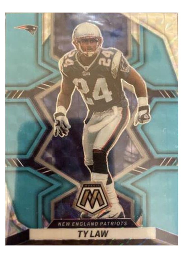 2022 Panini Mosaic Ty Law #138 card